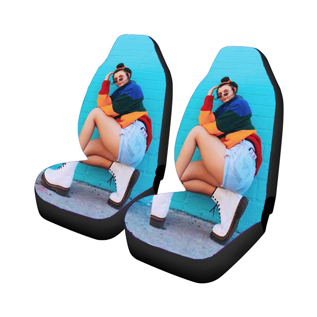 Emma Chamberlain Mliky Paint car Seat Covers