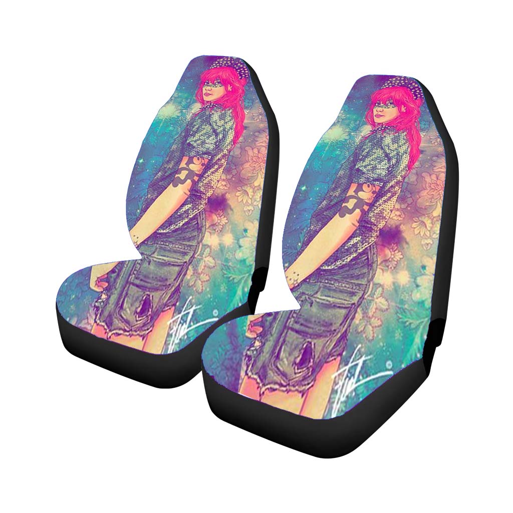 Fab Ciraolo Vintage Floral car Seat Covers