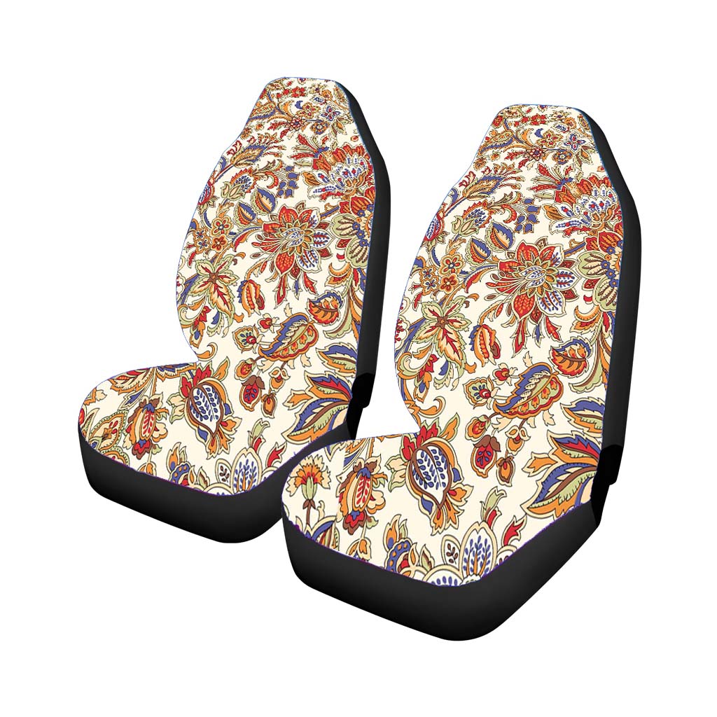 Fabric With Colourful Batik Pattern car Seat Covers