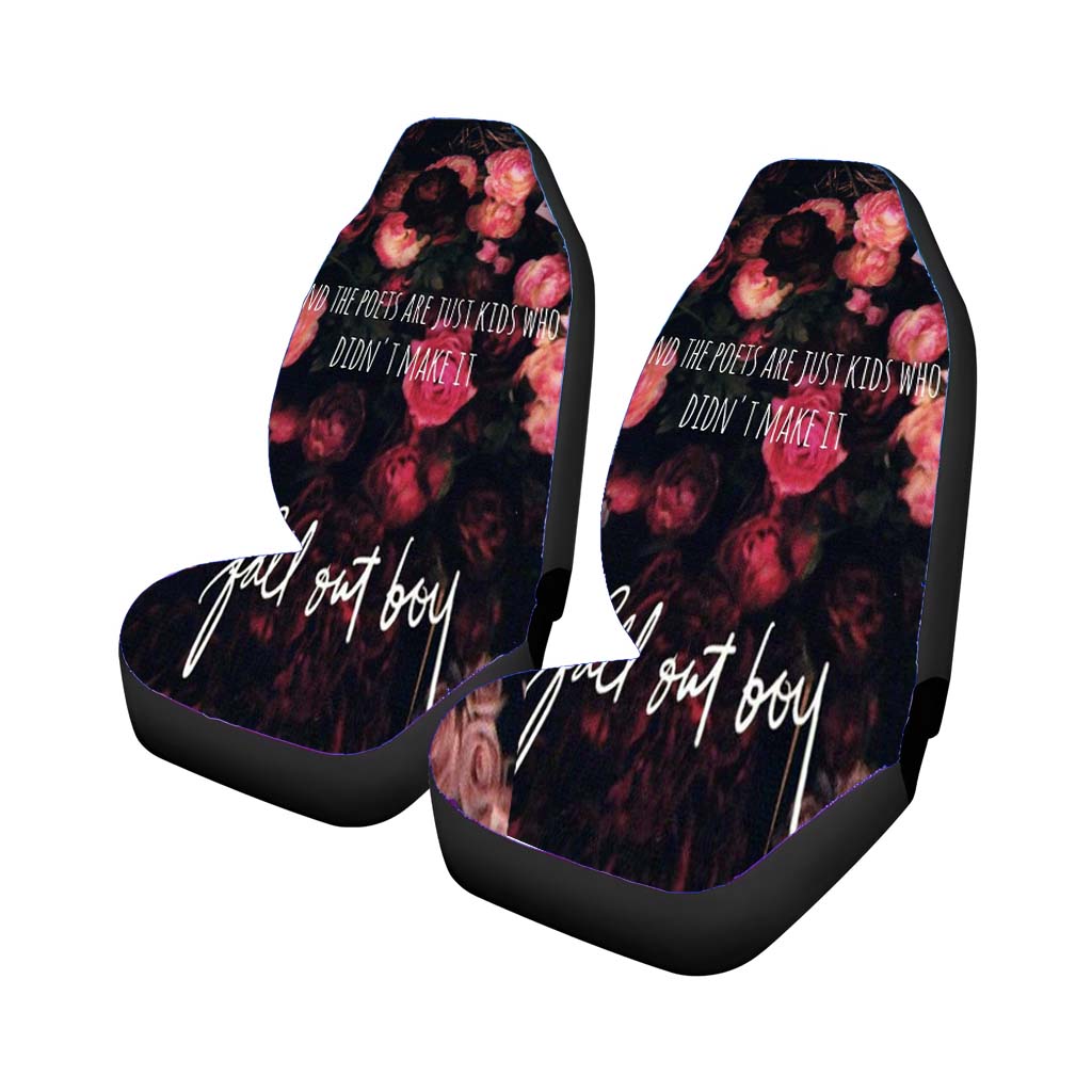 Fall Out Boy Flowers car Seat Covers