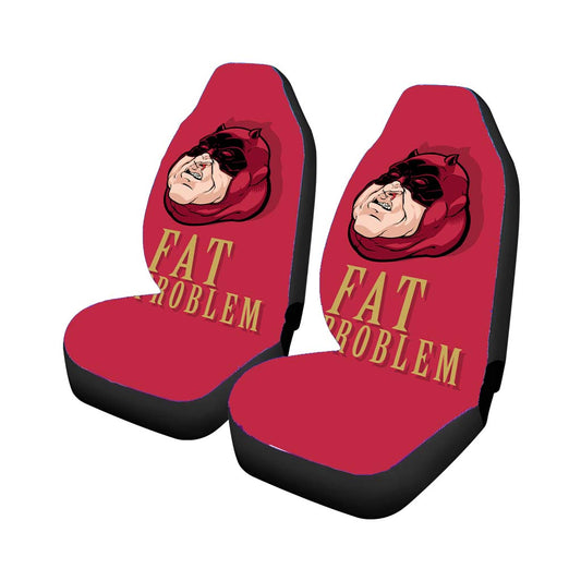 Fat Daredevil Hero Noproblem Car Seat Covers