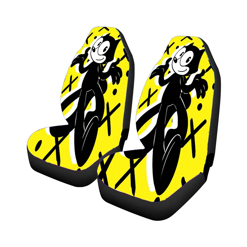 Felix The Cat Magic Bag Canvas Pattern car Seat Covers