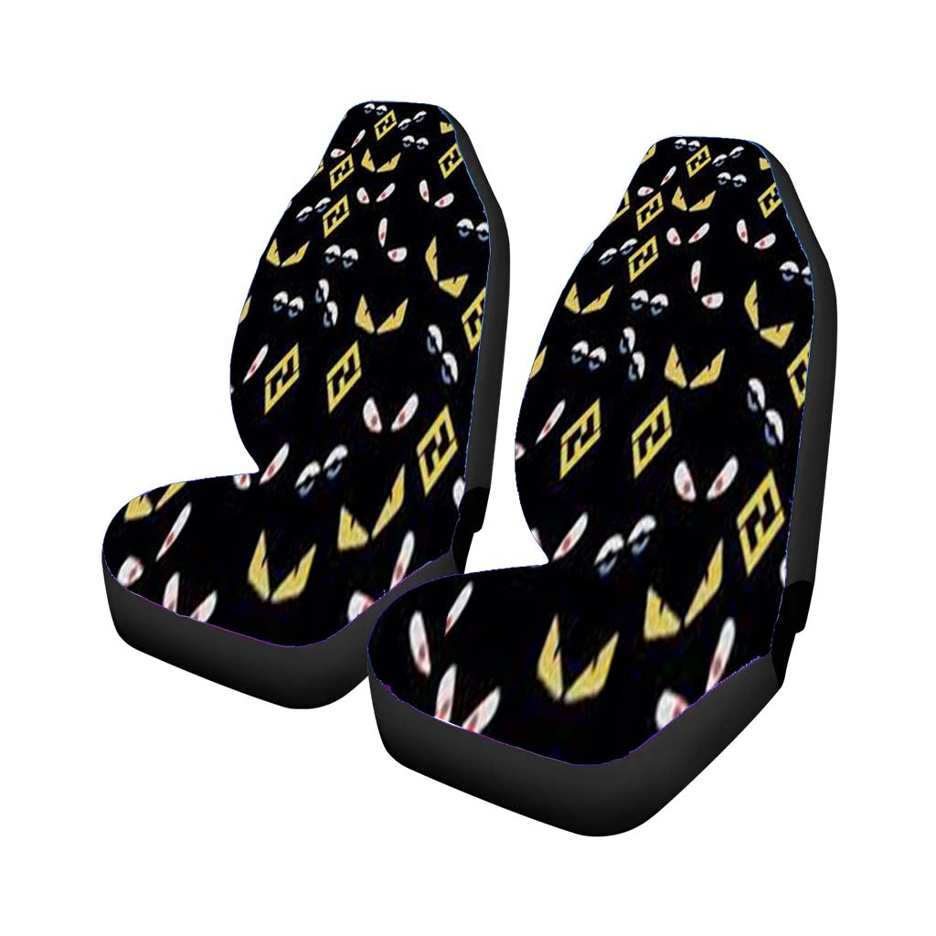 Fendi95Eyes Monster Collage car Seat Covers
