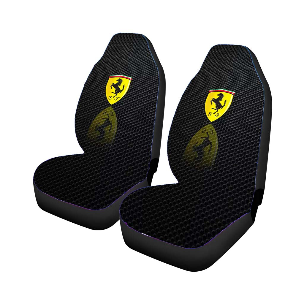Ferrari Logo Wallpaper car Seat Covers