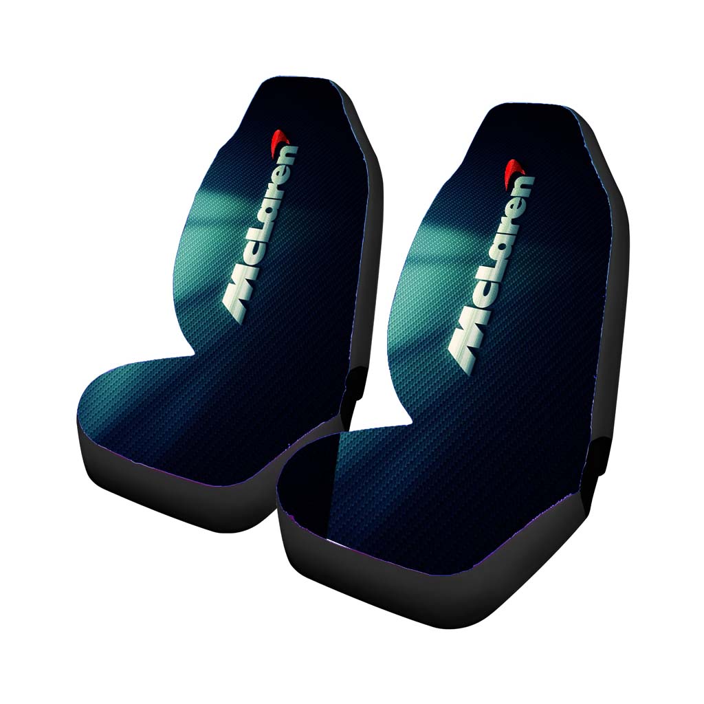 Fiber Mclaren Logo car Seat Covers