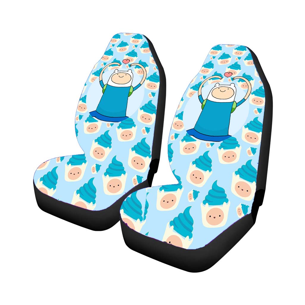 Finn Cake Pattern car Seat Covers