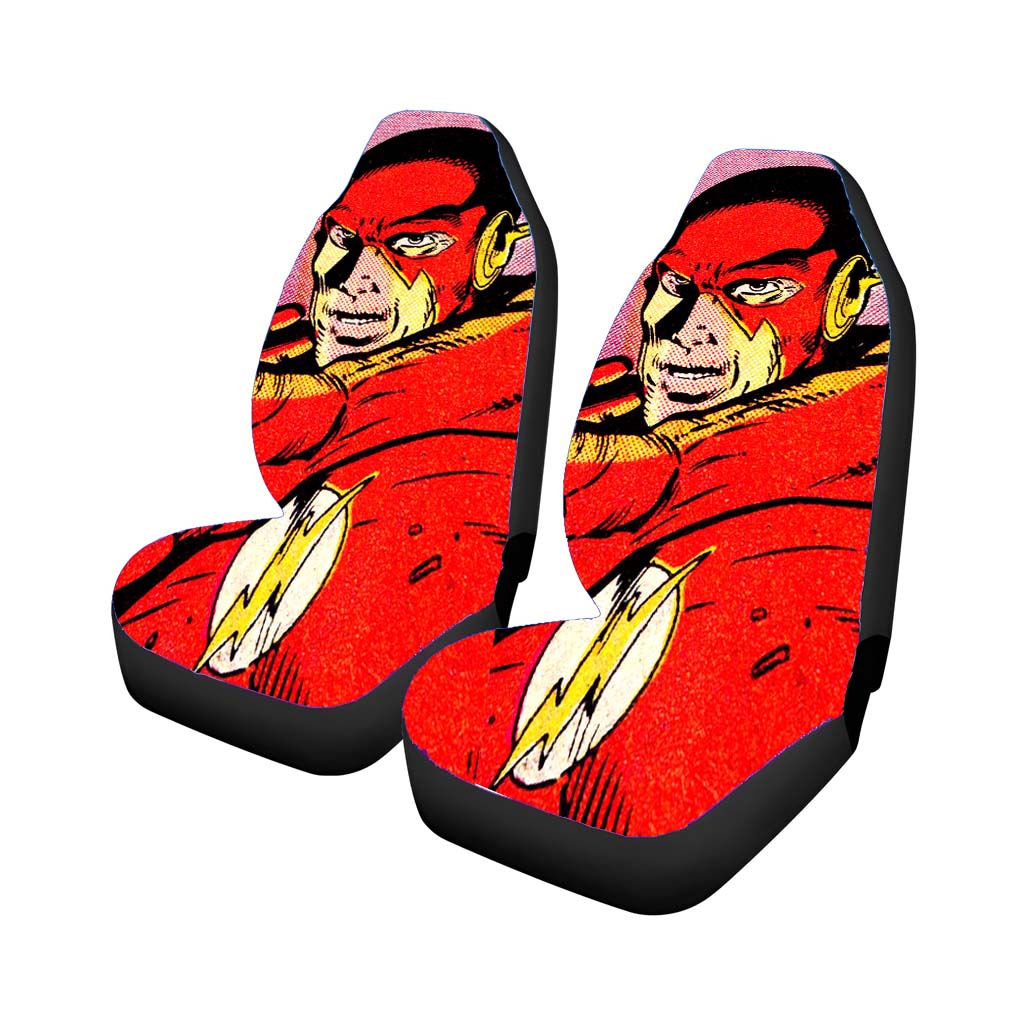 Flash Comic Pop Art car Seat Covers