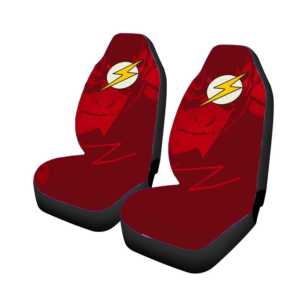 Flash Logo Wallpaper car Seat Covers