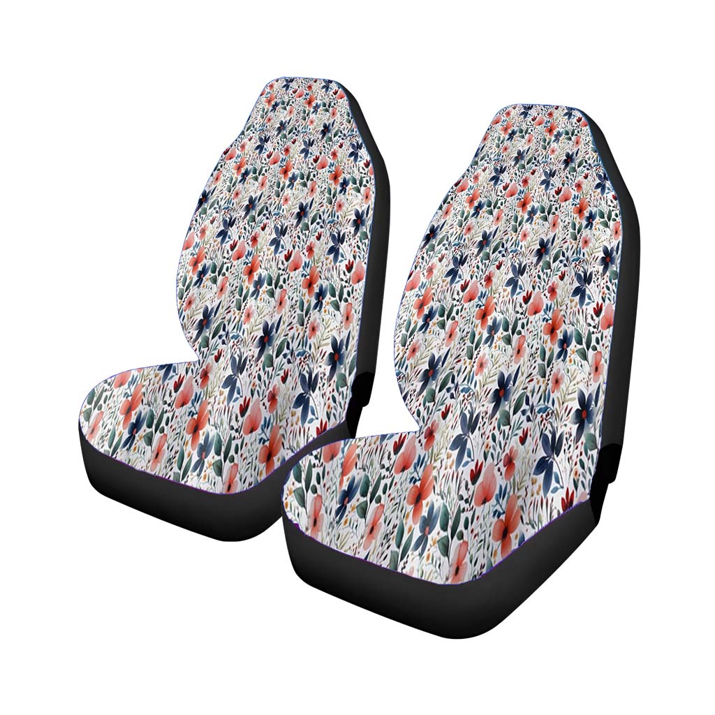 Floral Illustrations car Seat Covers