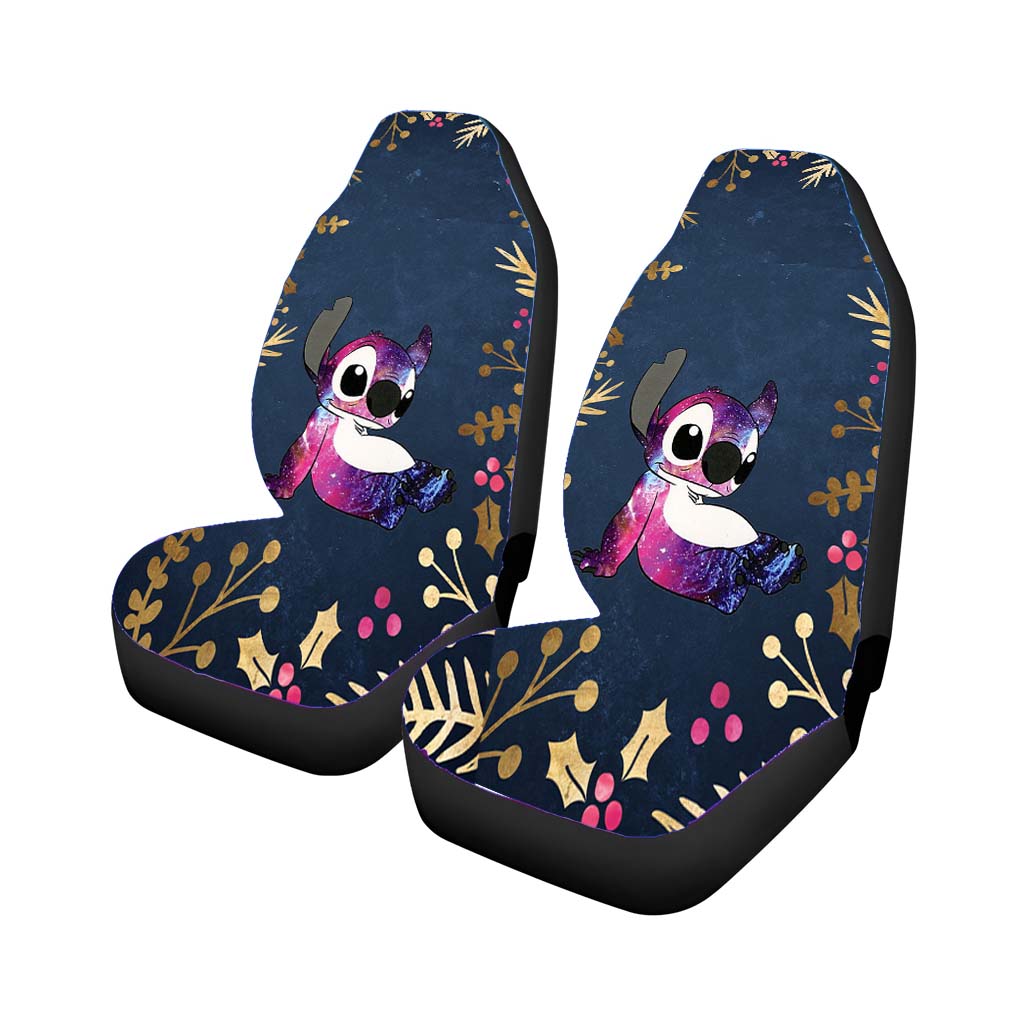 Floral Pattern Galaxy Stitch car Seat Covers