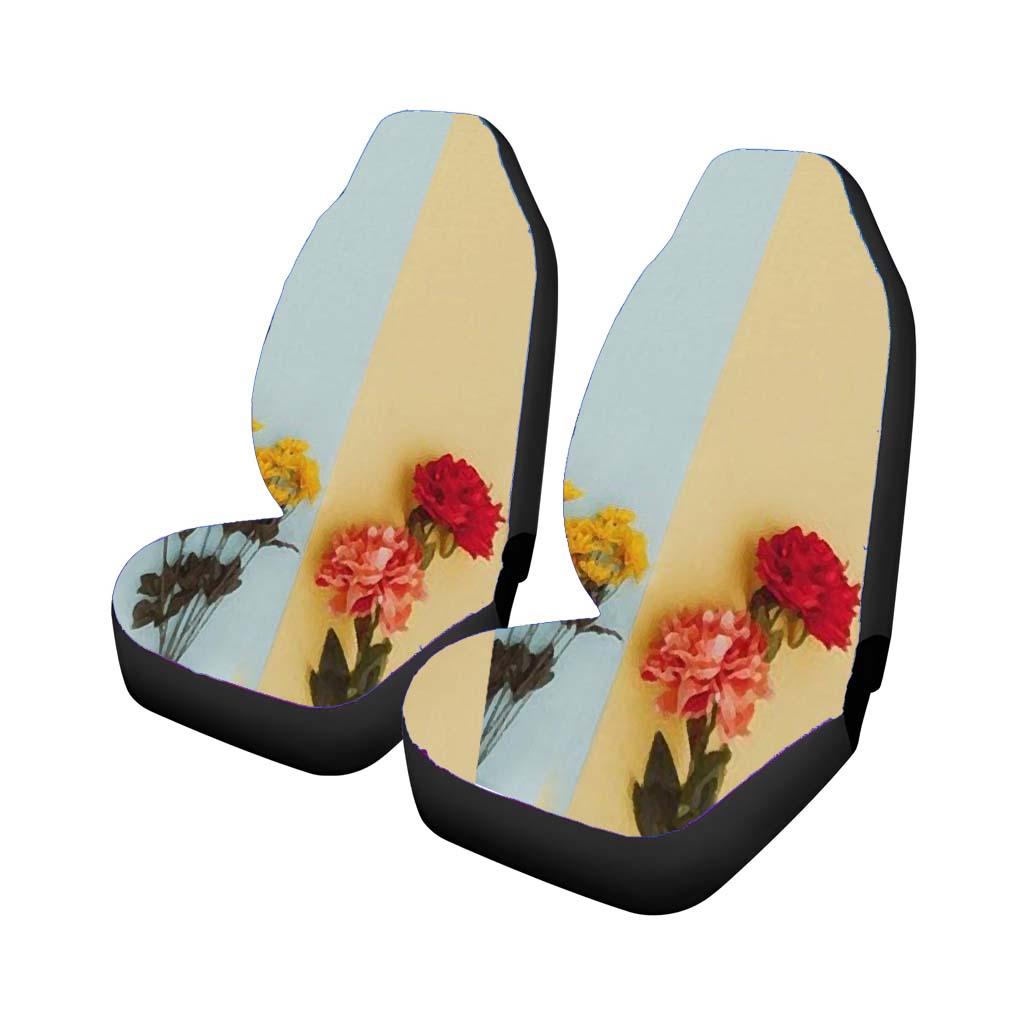 Flower Duality Painting car Seat Covers