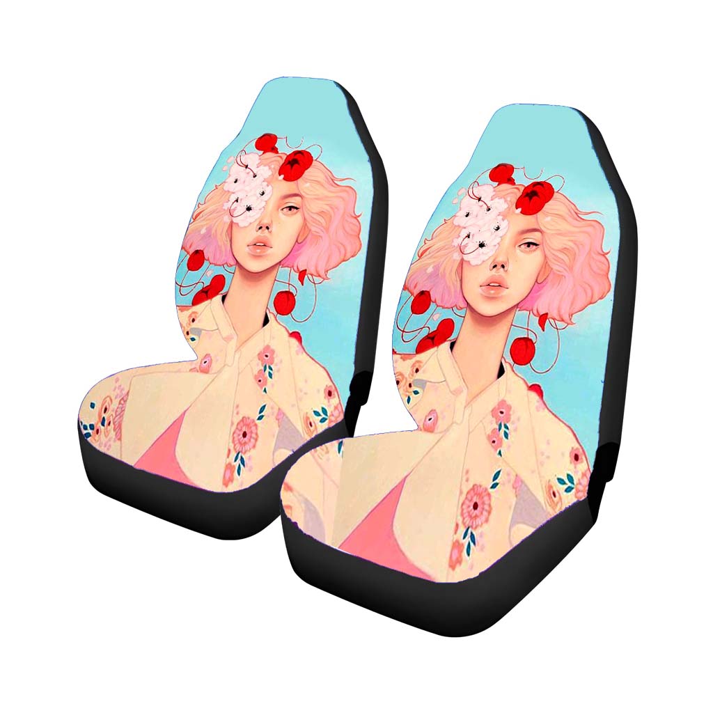 Flower Fruit Girl car Seat Covers