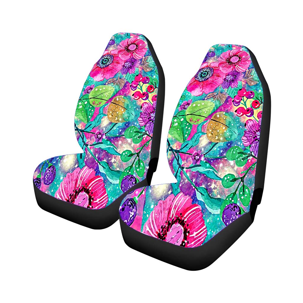 Flower Galaxy Art car Seat Covers