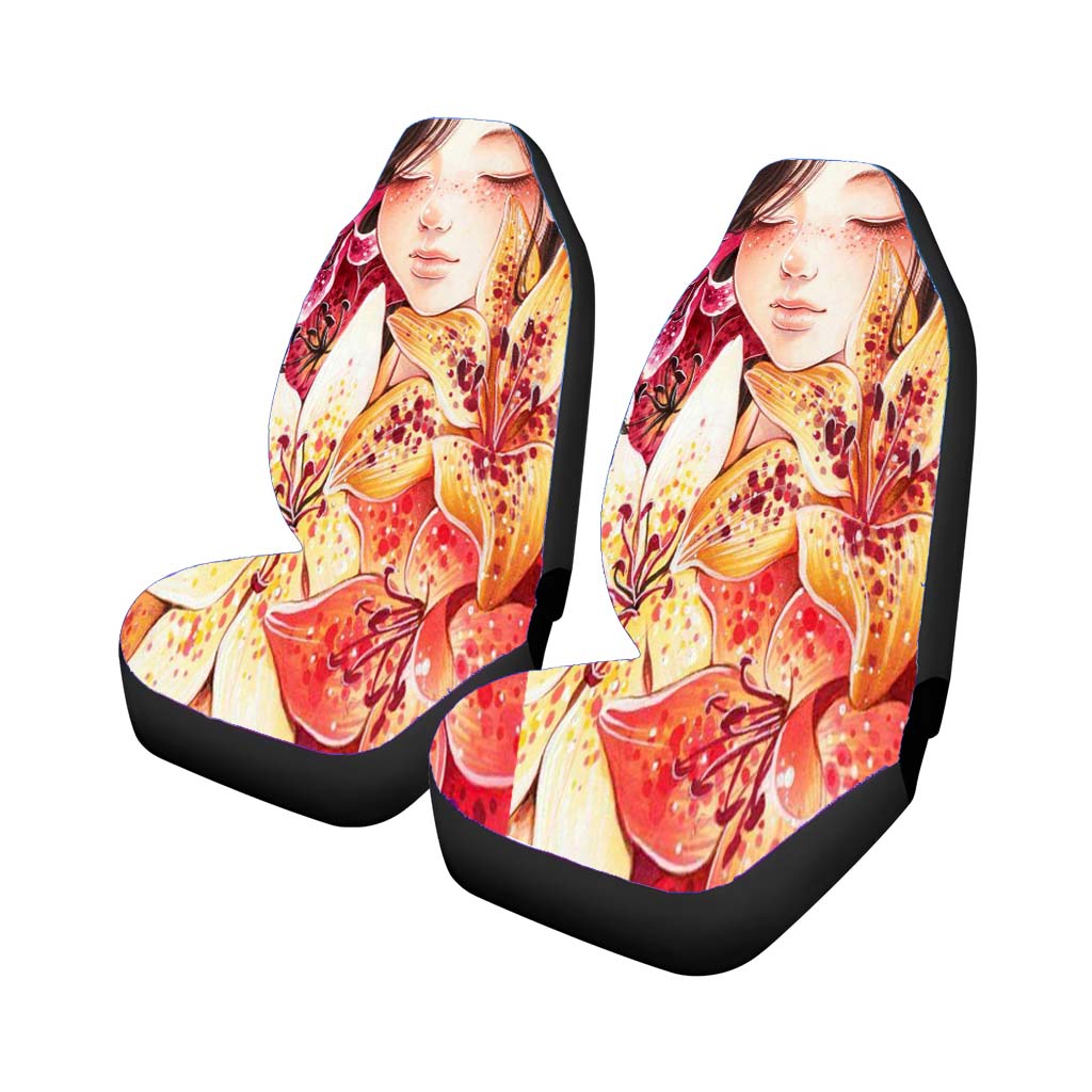 Flower Girl 2 car Seat Covers