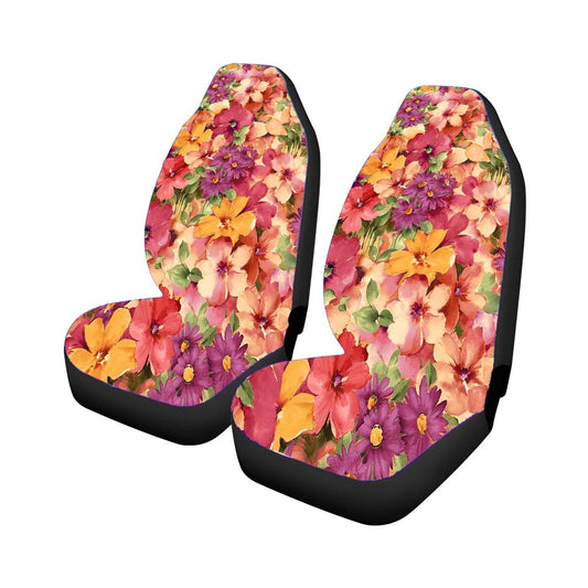 Flower Multicolor Car Seat Covers