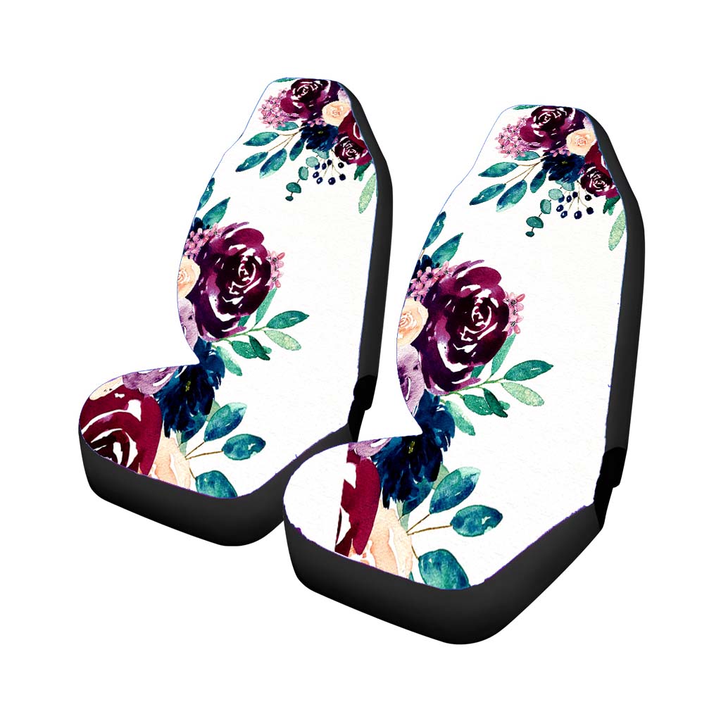 Flower Paint Art car Seat Covers