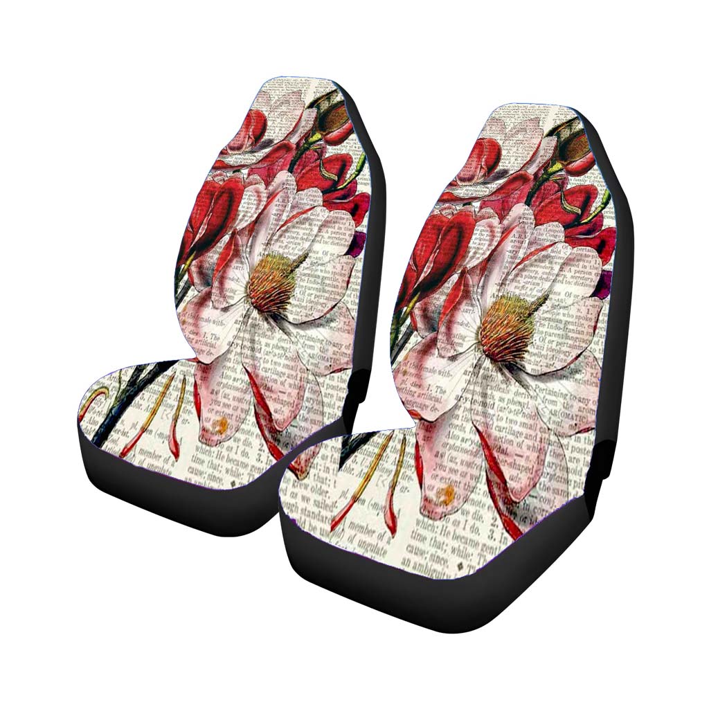 Flower Peaper car Seat Covers