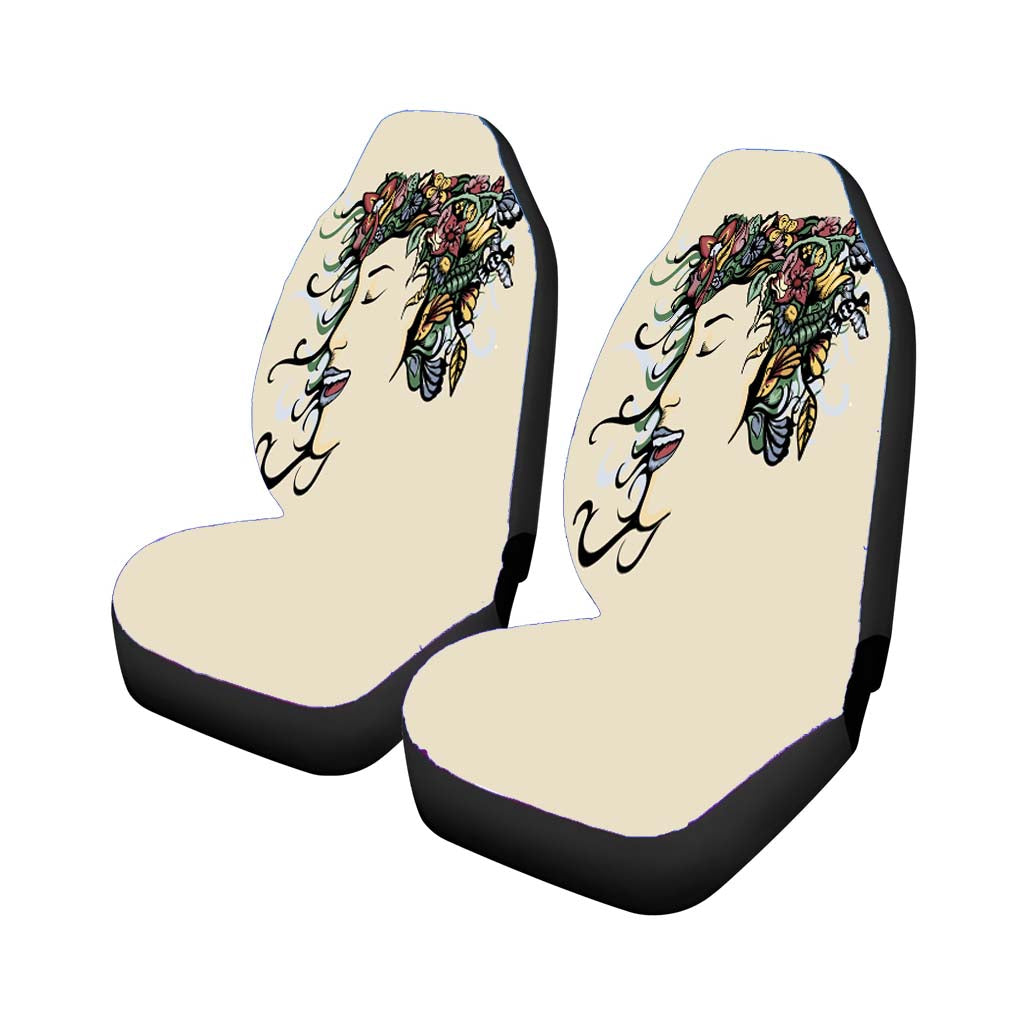 Flowers car Seat Covers