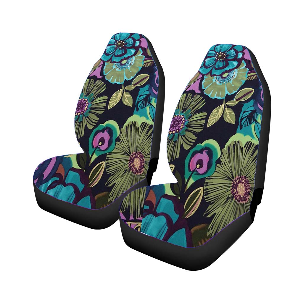 Flowers And Watercolours car Seat Covers