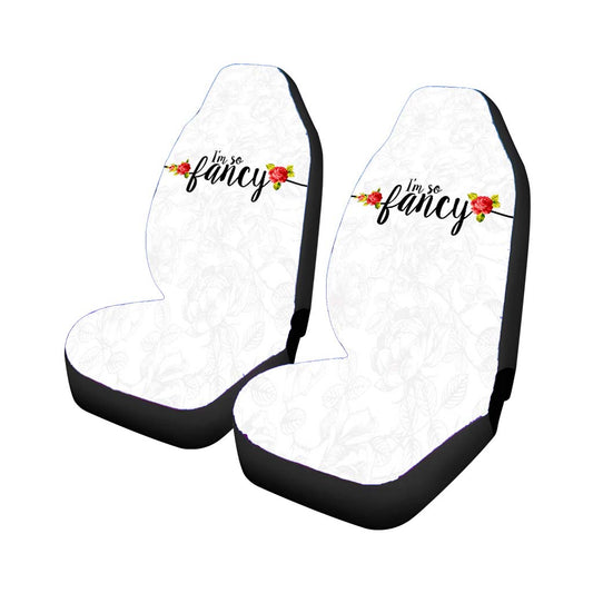 Flowers Sketch Fancy Car Seat Covers