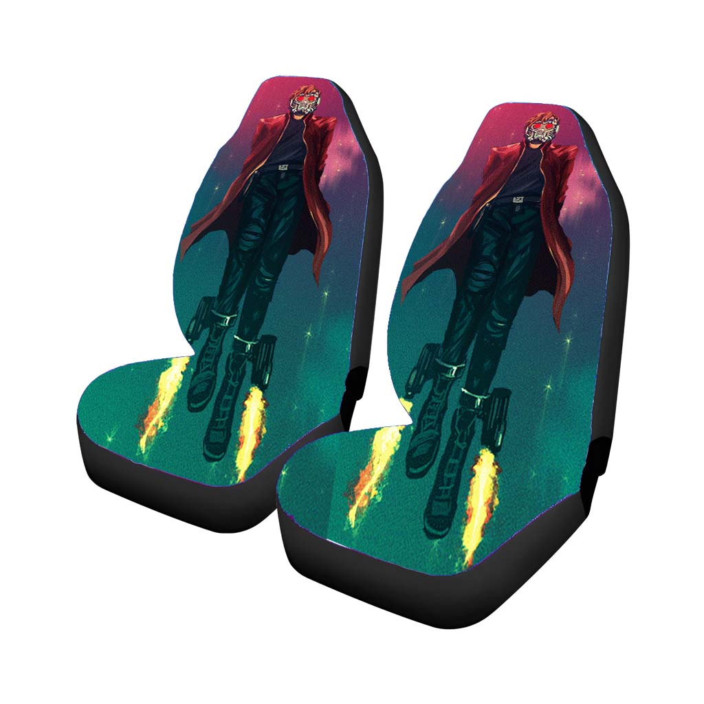 Flying Star Lord Jet In Shoes car Seat Covers