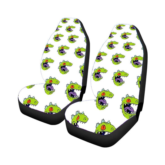 Fondos De Pantalla Rugrats Reptar Head Pattern Universal Fit Car Seat Covers