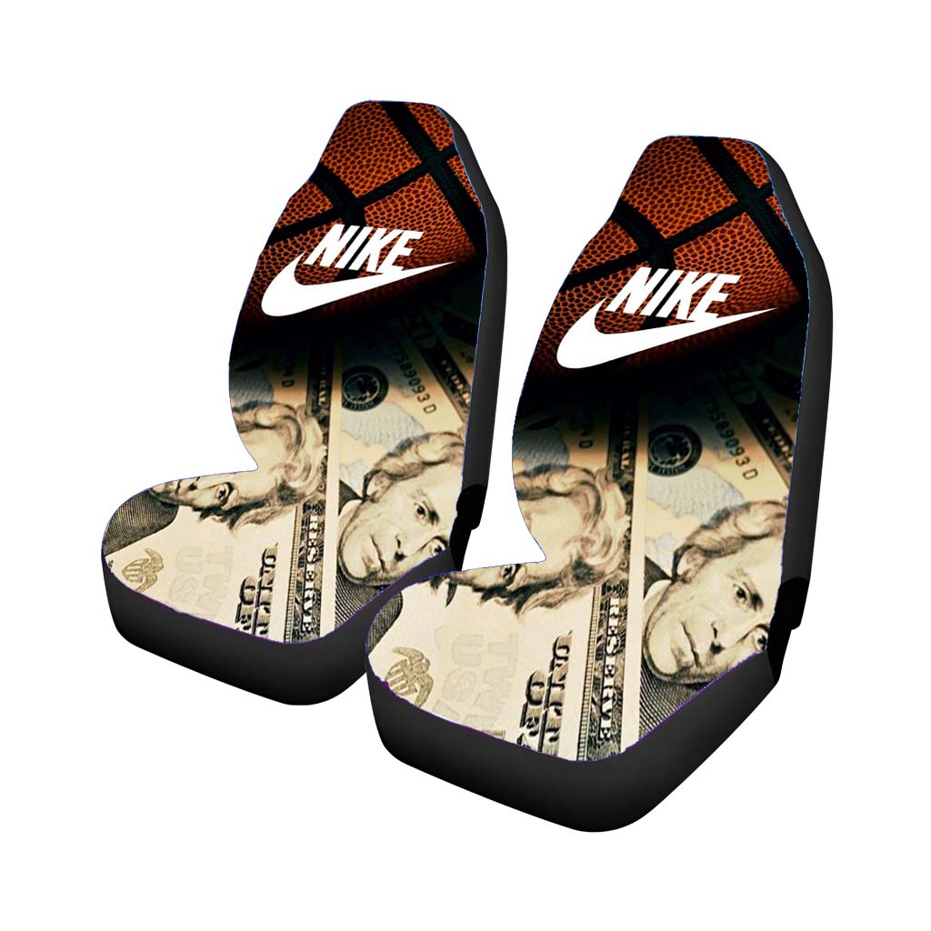 Football And Nike Money car Seat Covers