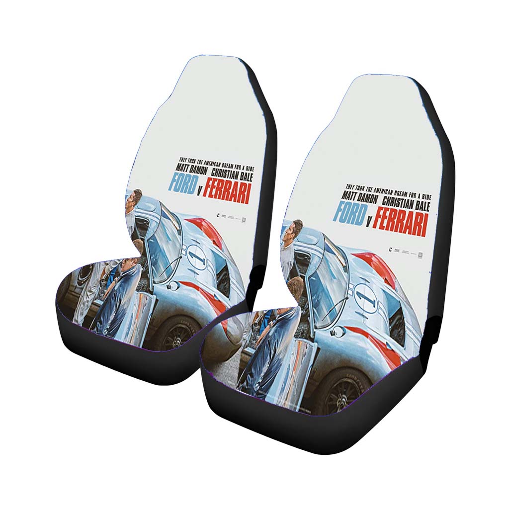 Ford Ferrari 2019 Movie Poster car Seat Covers