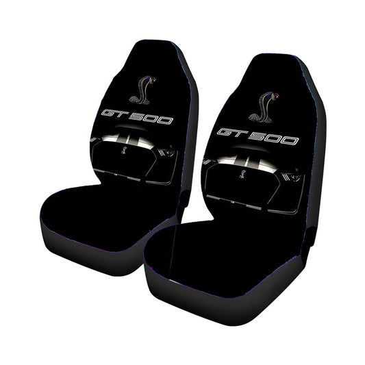 Ford Mustang Shelby Cobra Black Universal Fit Car Seat Covers