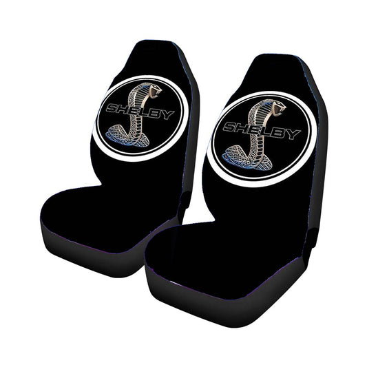 Ford Mustang Shelby Metal Logo Universal Fit Car Seat Covers