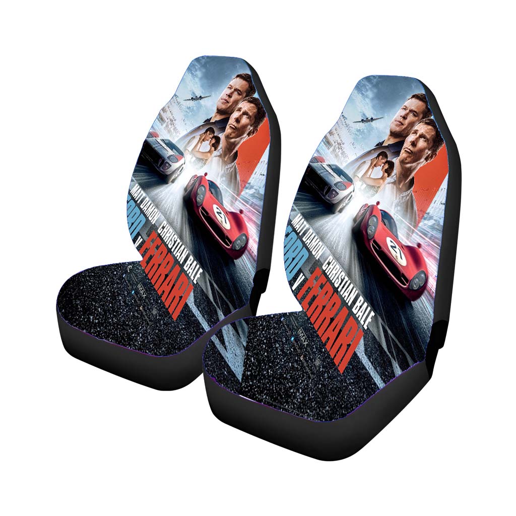 Ford Vs Ferrari Race Car Movie Poster car Seat Covers
