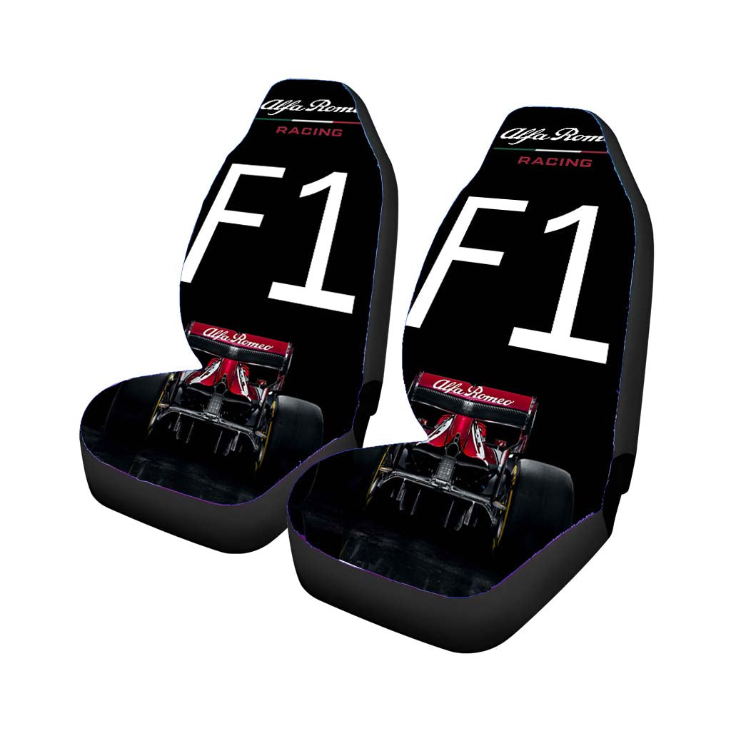 Formula One Alfa Romeo Racing car Seat Covers