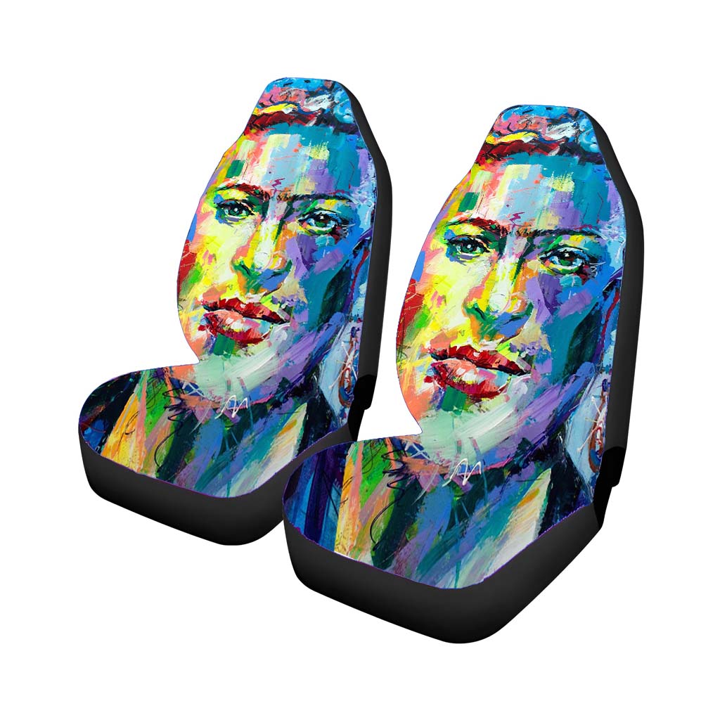 Frida Kahlo Abstract Painting Color car Seat Covers