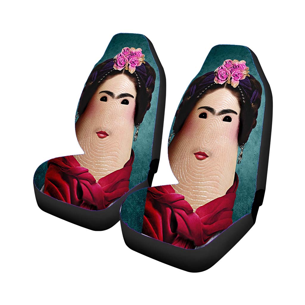 Frida Kahlo Finger Art car Seat Covers