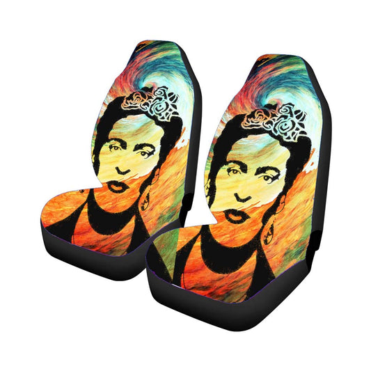 Frida Kahlo Painting Car Seat Covers