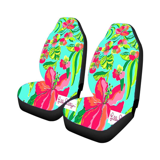 Fritillaria Imperialis Flowers Pattern Lilly Pulitzer Car Seat Covers