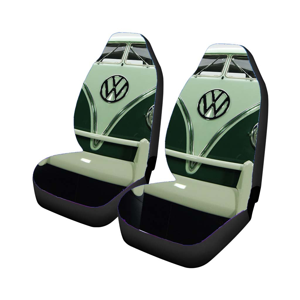Front Green Volkswagen car Seat Covers