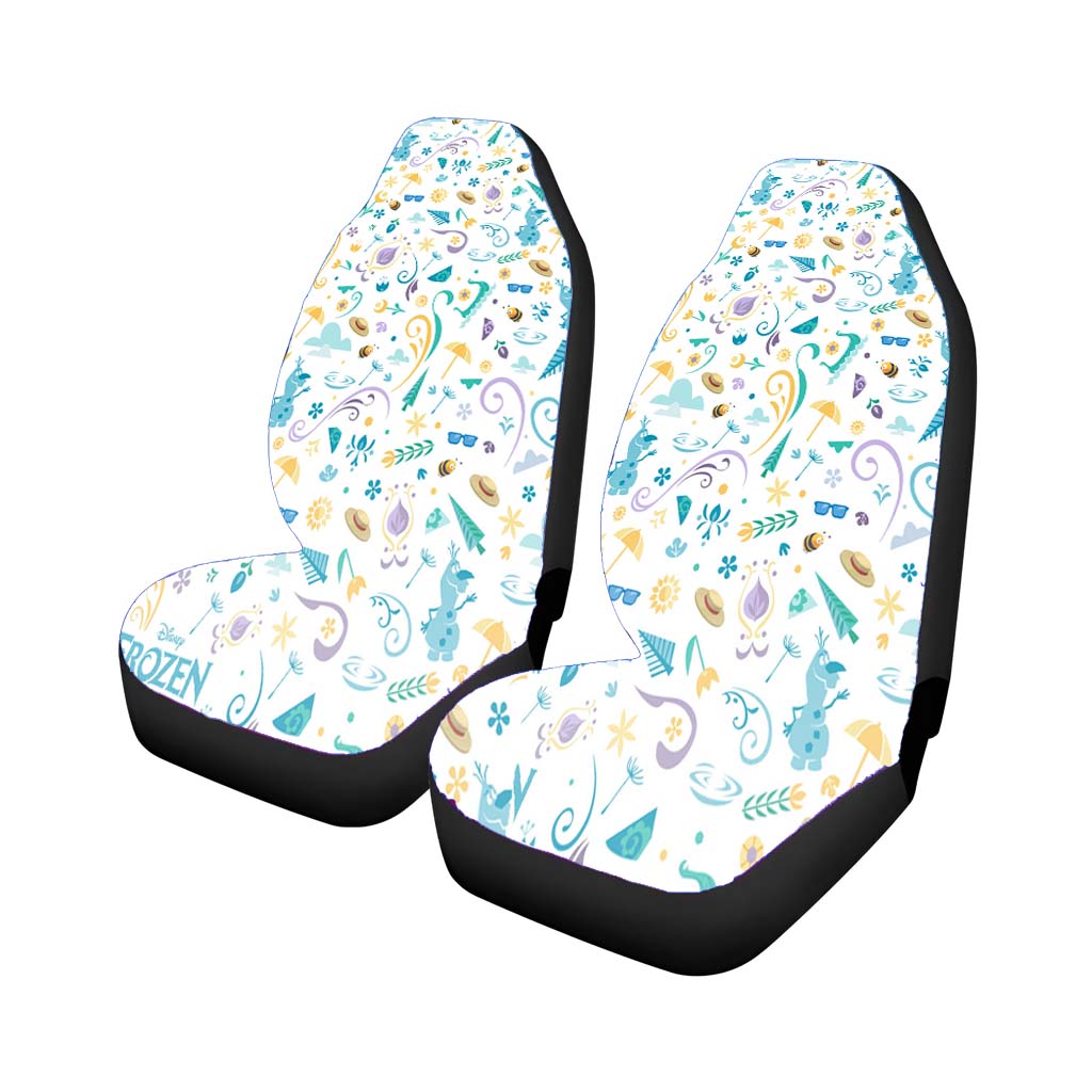 Frozen Pattern Wallpaper car Seat Covers