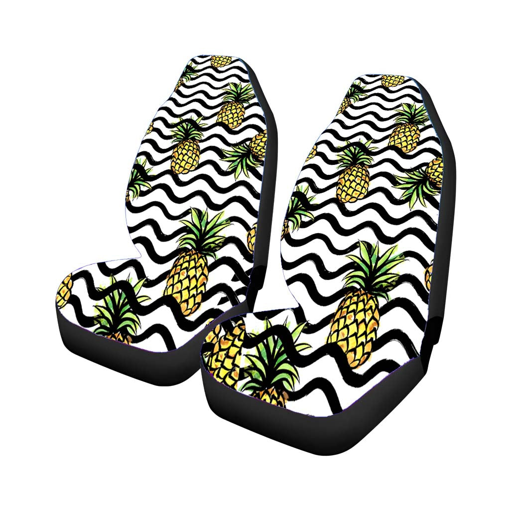 Fruit Wave With Pineapple Pattern car Seat Covers