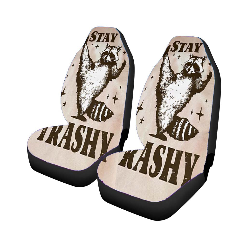 Funny Raccoon car Seat Covers