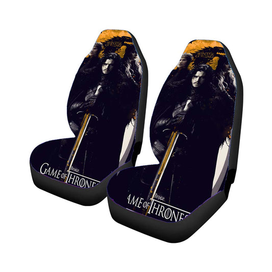 Game Of Throne Winter Coming Gold Car Seat Covers