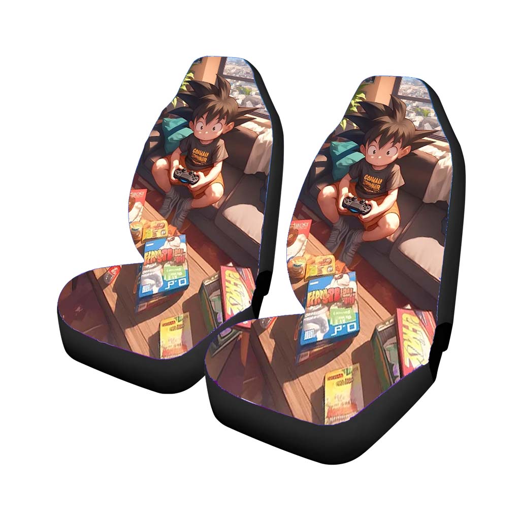 Gaming Goku Vibes car Seat Covers