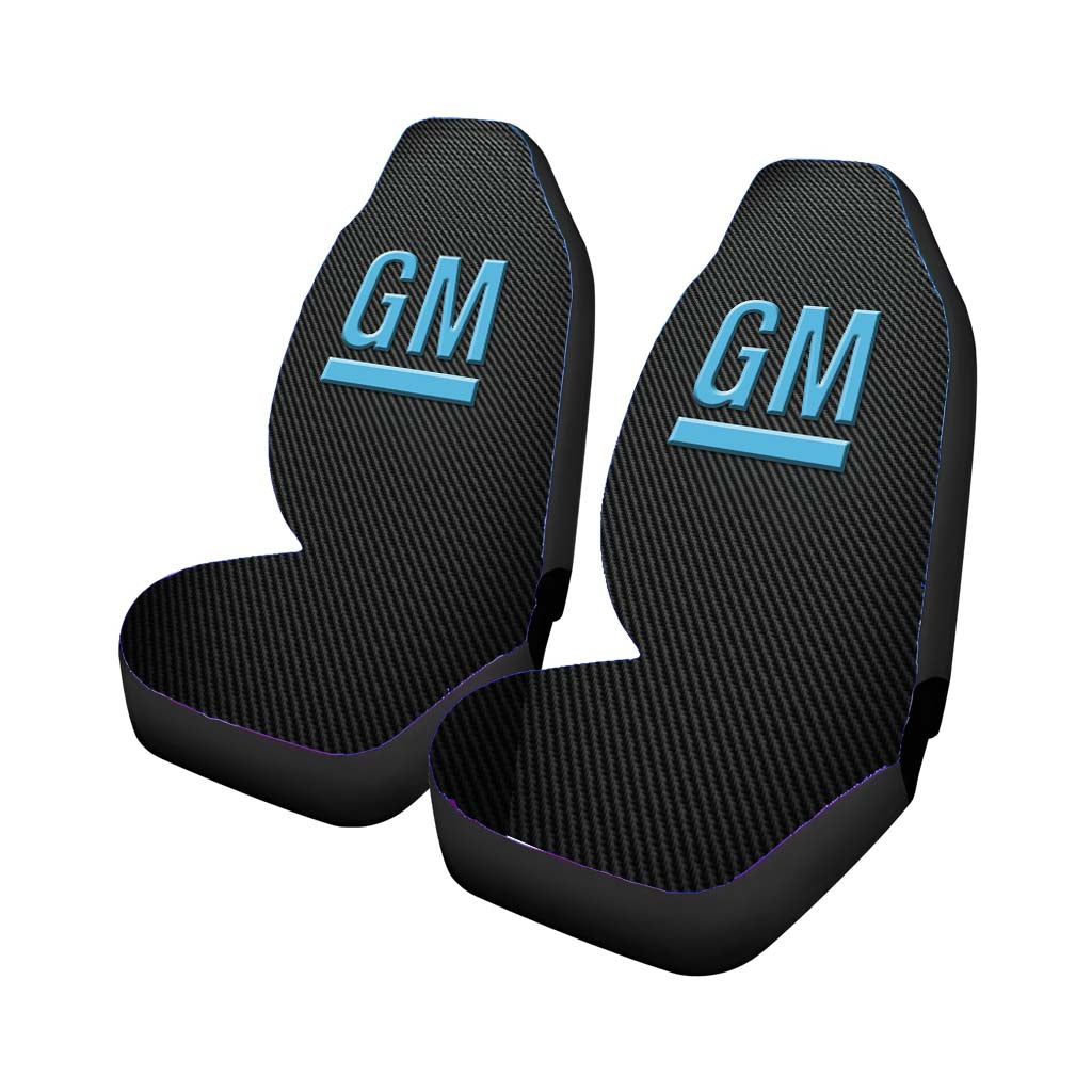 General Motors Carbon Fiber Logo car Seat Covers