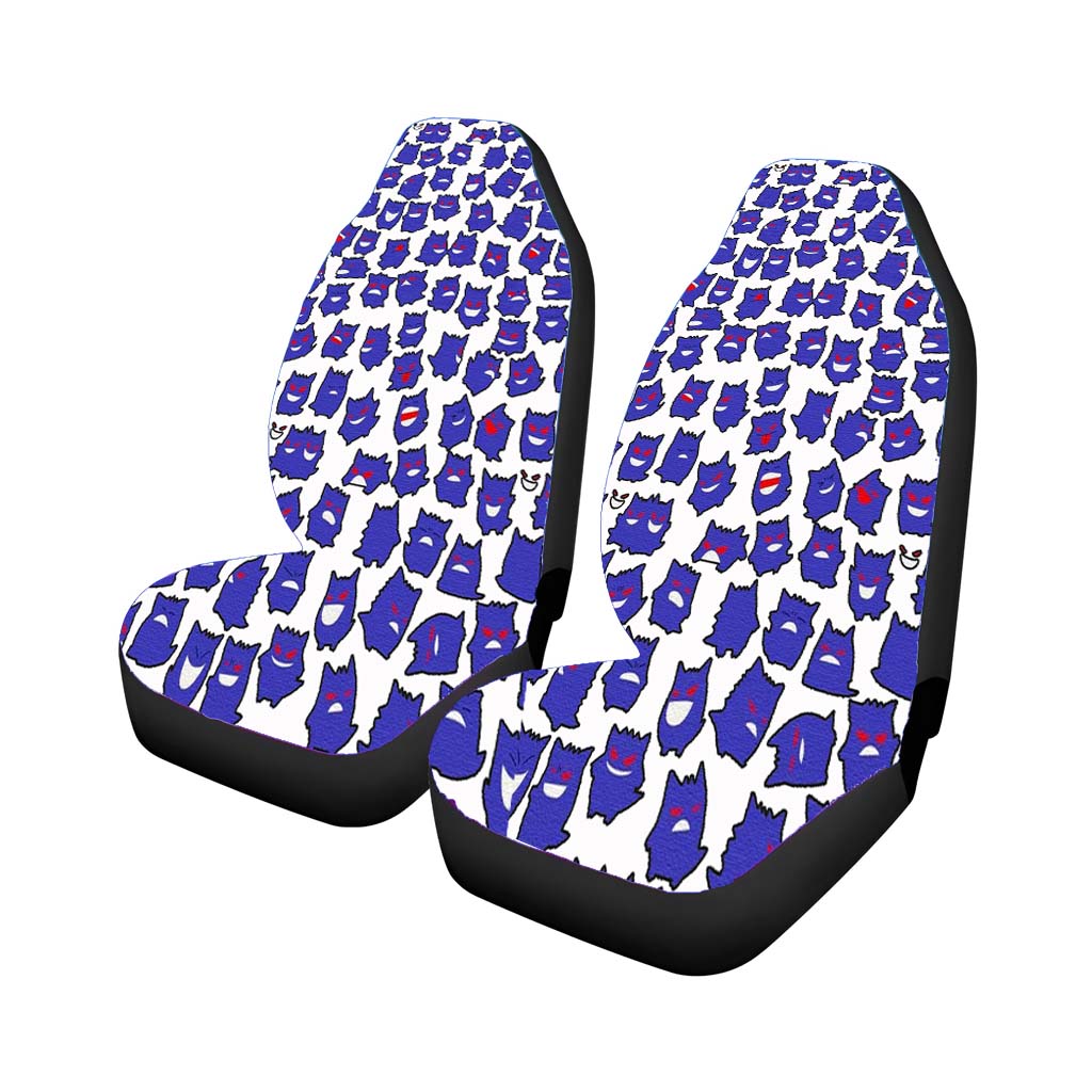 Gengar Pattern Ghost Pokemon car Seat Covers