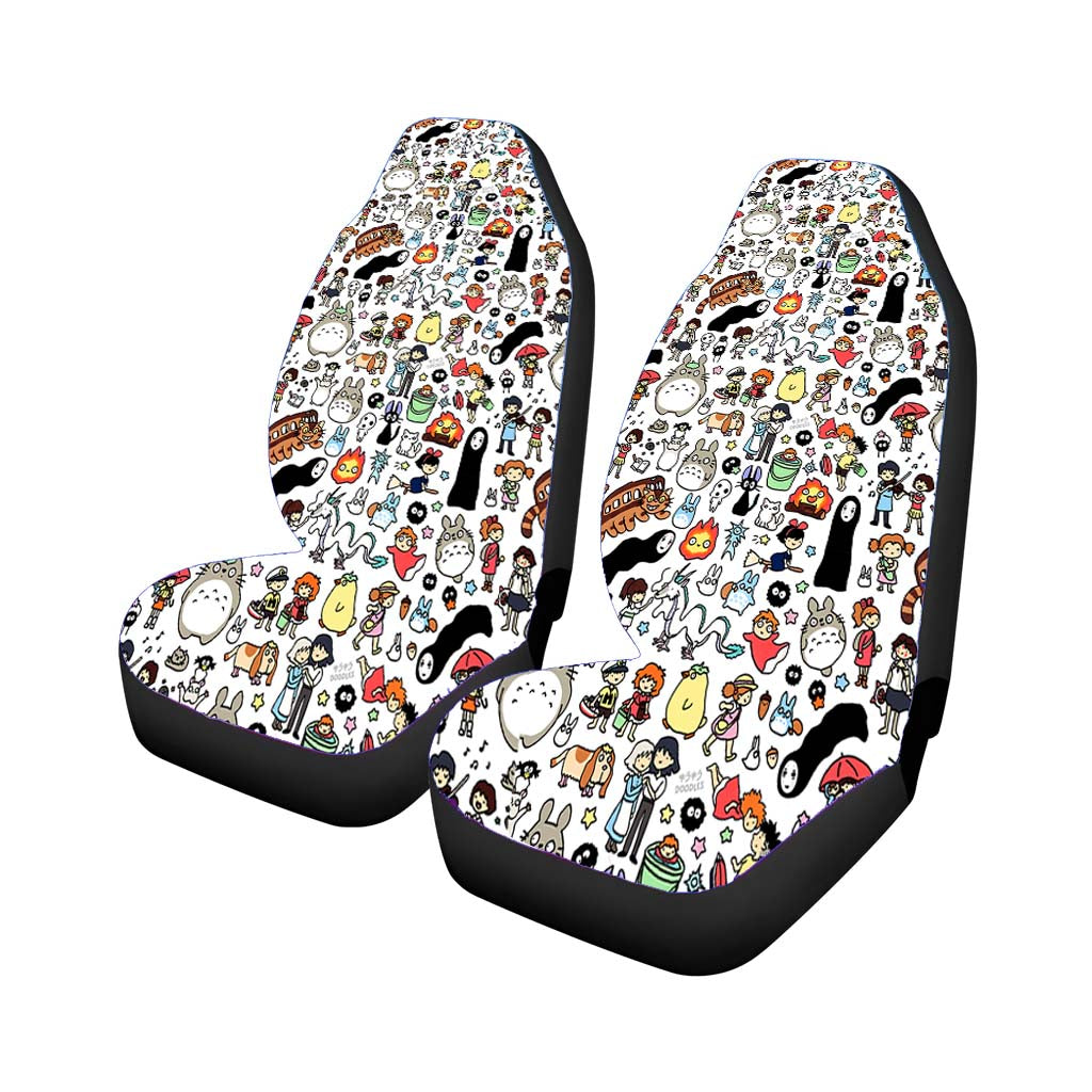 Ghibli Pattern car Seat Covers