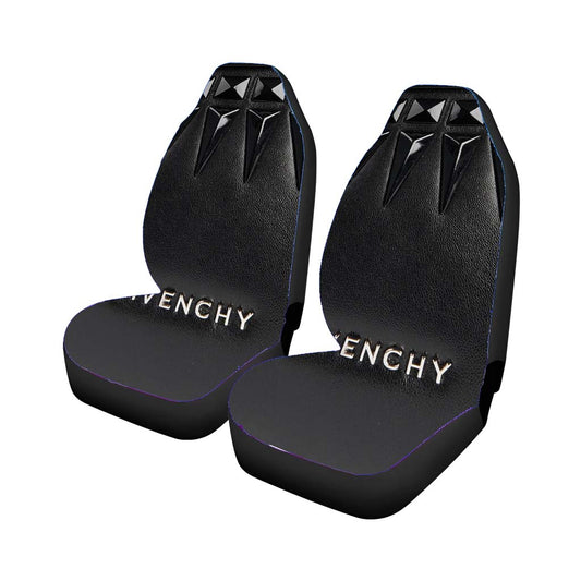Givenchy Black Leather And Nylon Car Seat Covers