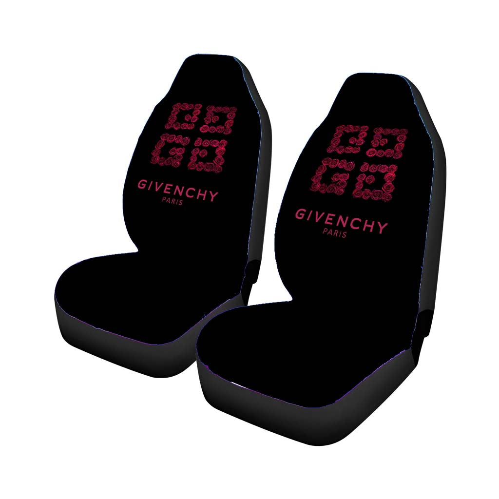 Givenchy Paris Rose car Seat Covers