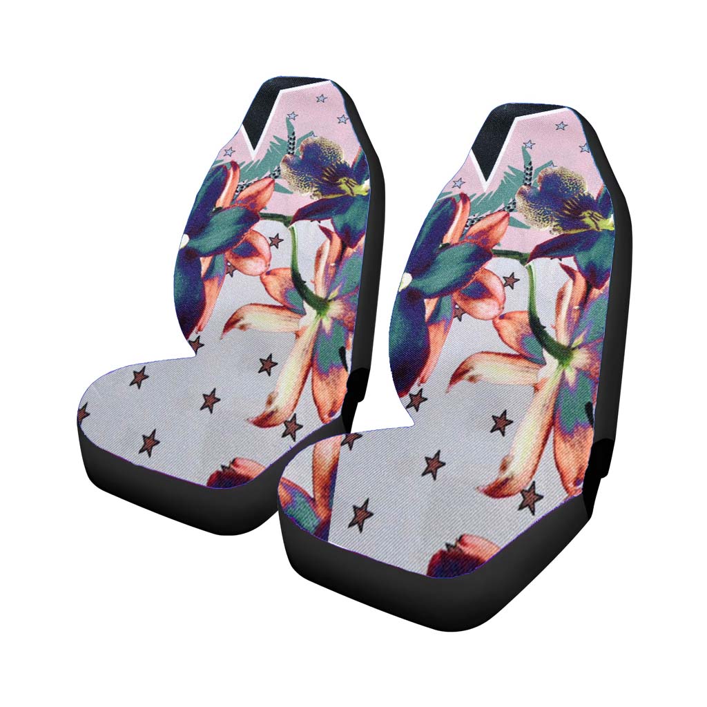 Givenchy Scarf Light Pink Ultra Paradise Flowers car Seat Covers