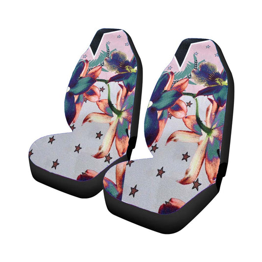 Givenchy Scarf Light Pink Ultra Paradise Flowers Car Seat Covers