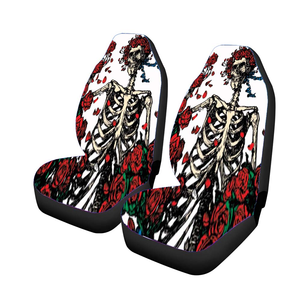 Grateful Dead Bones And Roses car Seat Covers